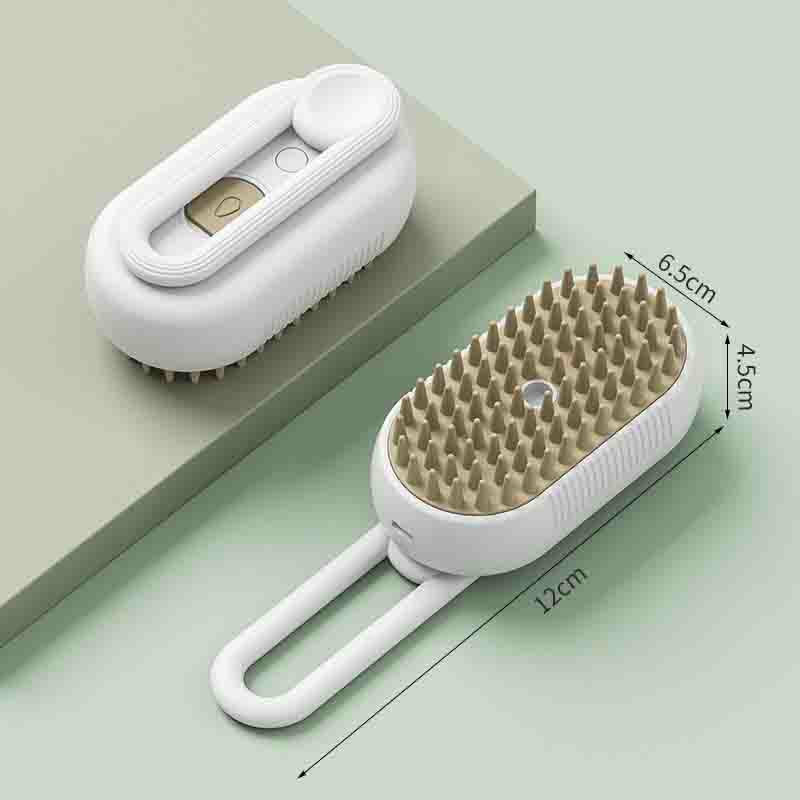 SteamSprayBrush: Folding Hair Bath Brush