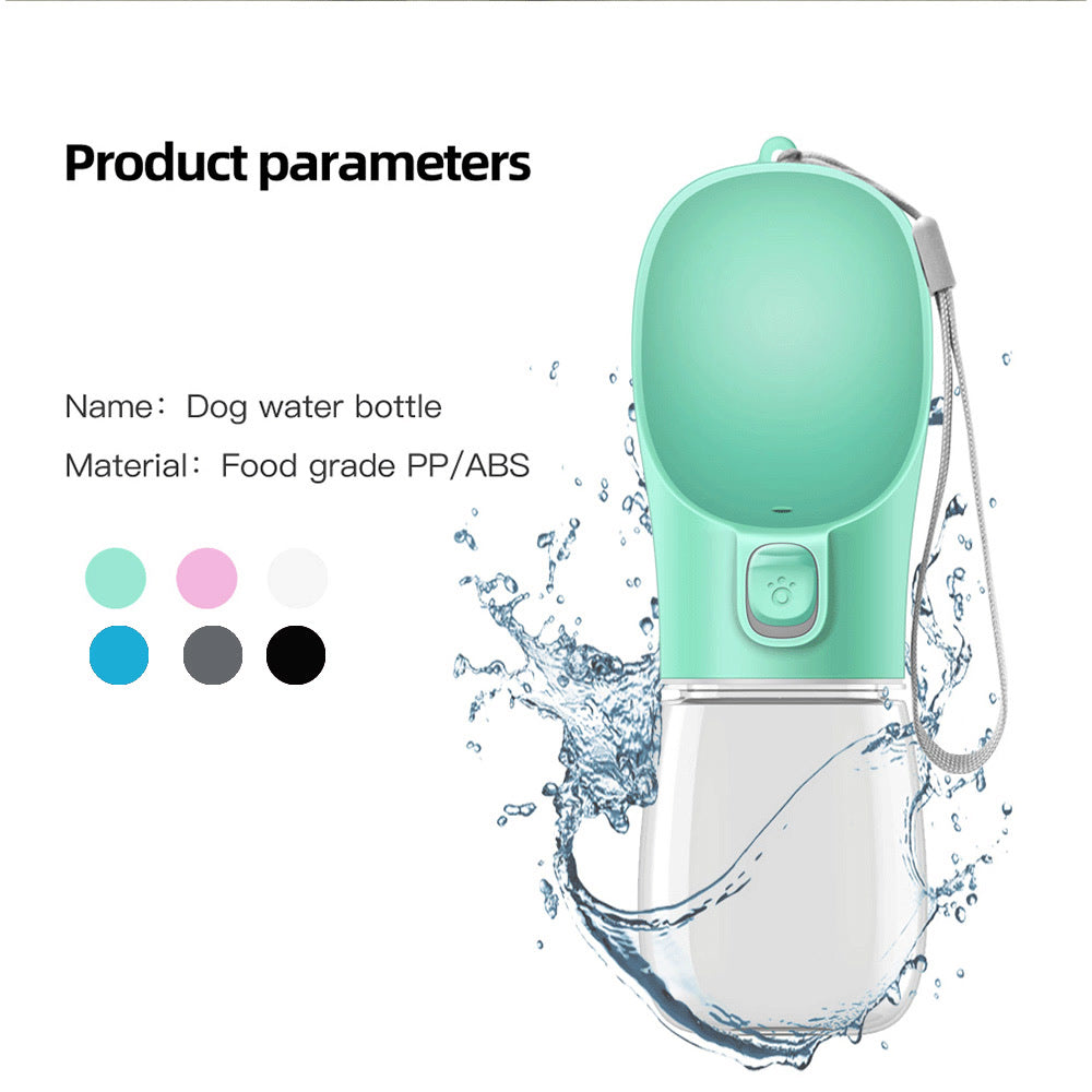 Pet Portable Dog Water Bottle for Small Large Dogs Cats Walking Leakproof Durable Puppy Drinking Bowl Golden Retriever Supplies