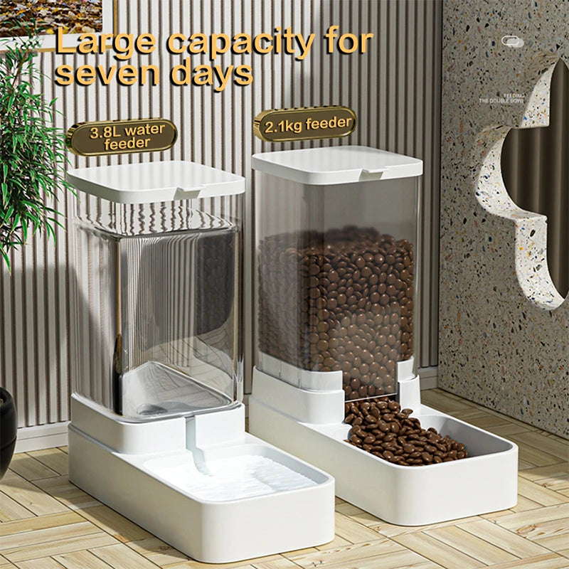AutoPet 2-in-1 Feeder: 1L