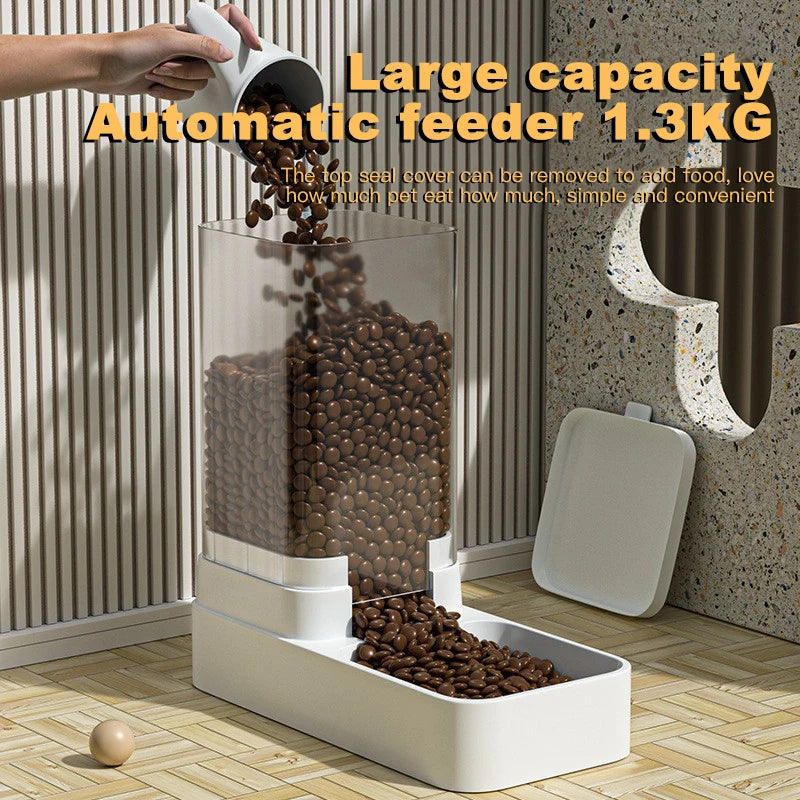 AutoPet 2-in-1 Feeder: 1L