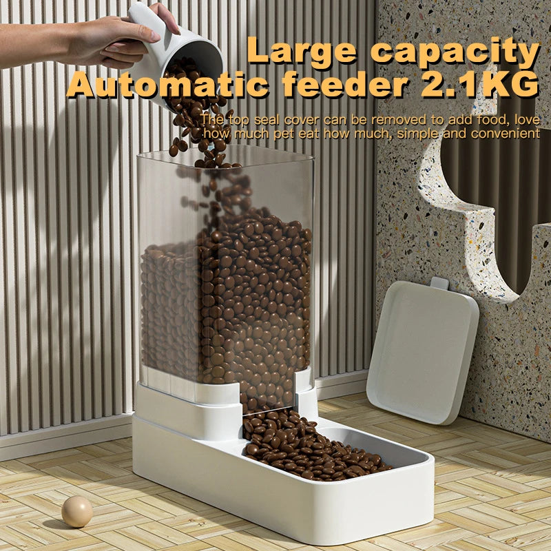 AutoPet 2-in-1 Feeder: 1L