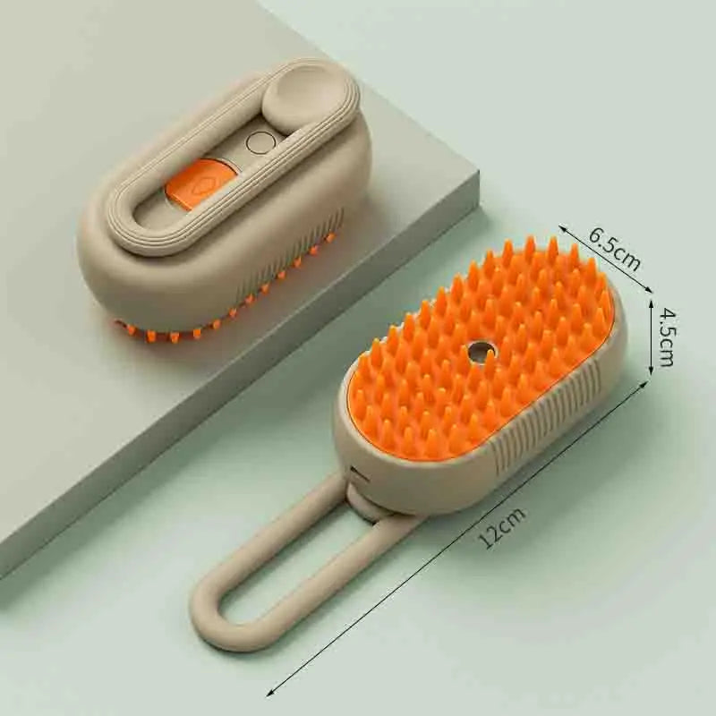SteamSprayBrush: Folding Hair Bath Brush